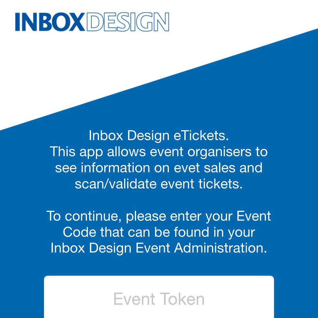 Our new app is out!
eTickets by Inbox Design by Inbox Design https://itunes.apple.com/nz/app/etickets-by-inbox-design/id